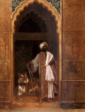 宮殿衛兵 アラビアの画家 ルドルフ・エルンスト Oil Paintings
